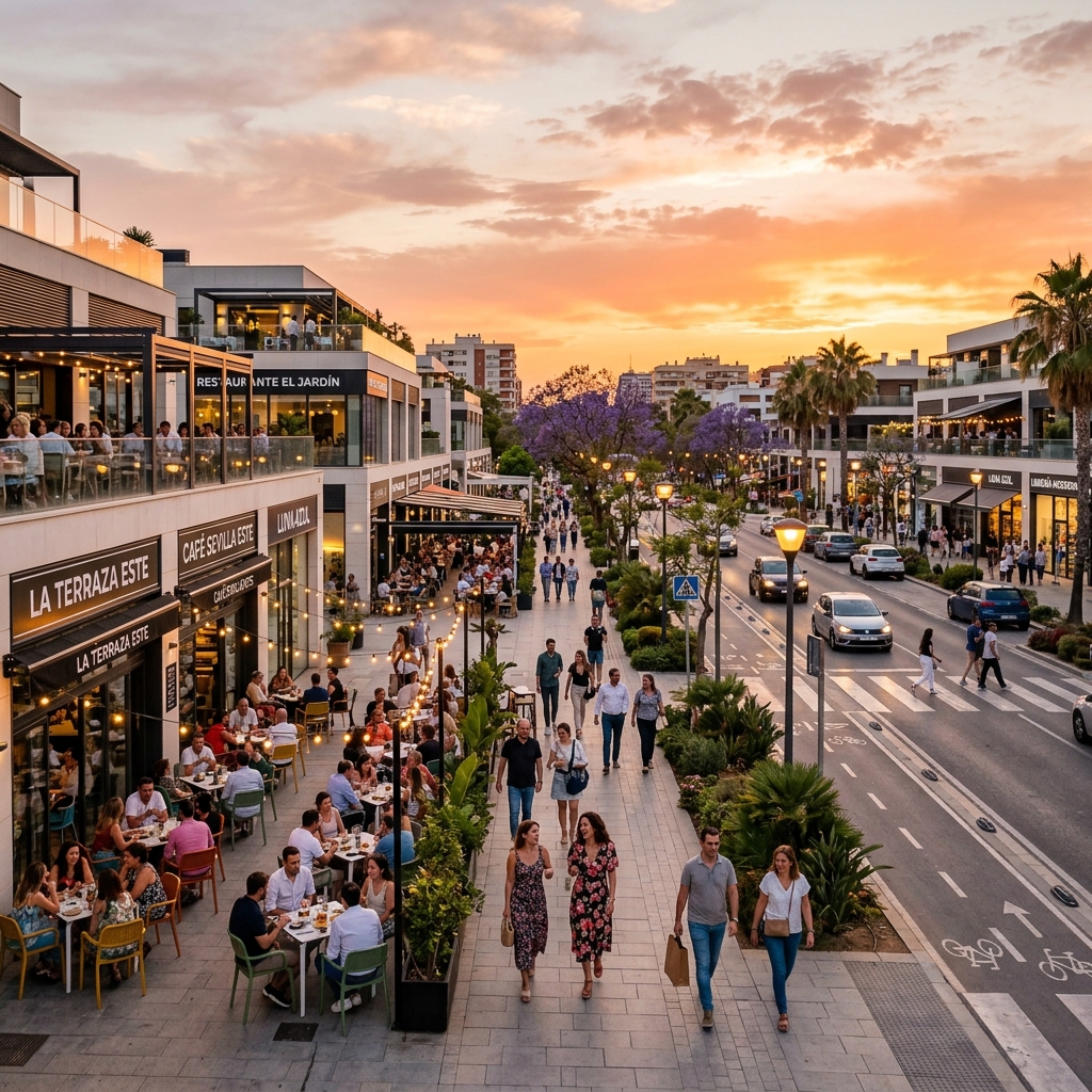 Vida de barrio en Sevilla Este