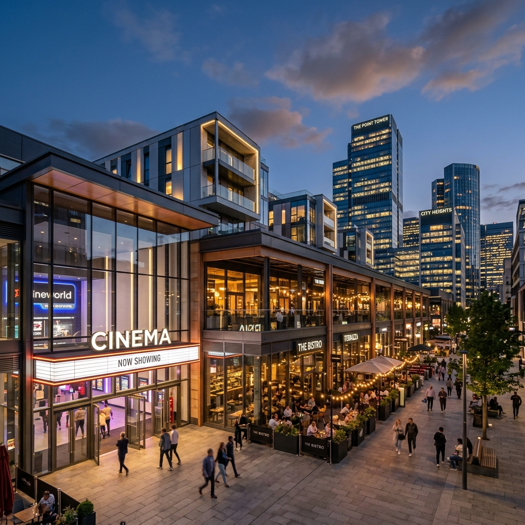 Centro Comercial Zona Este y nuevas torres de servicios